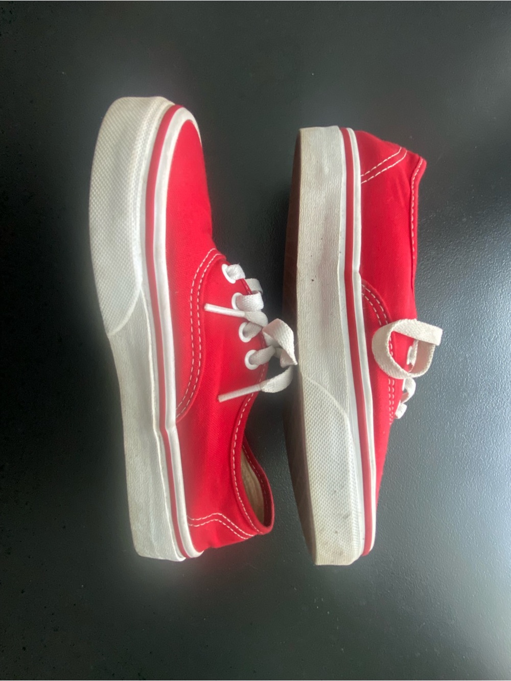 Red & White Vans - Picture 4 of 13